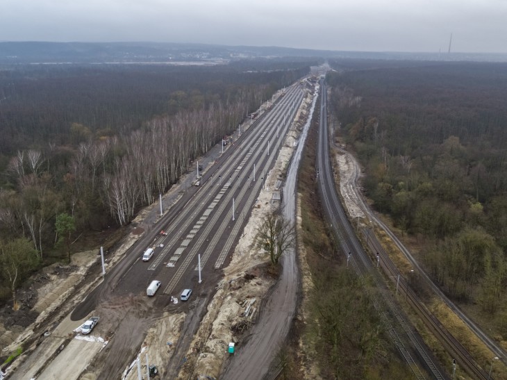 Nowe tory w porcie Szczecin, fot. Robert Stachnik